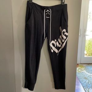 Pink Victoria Secret joggers
